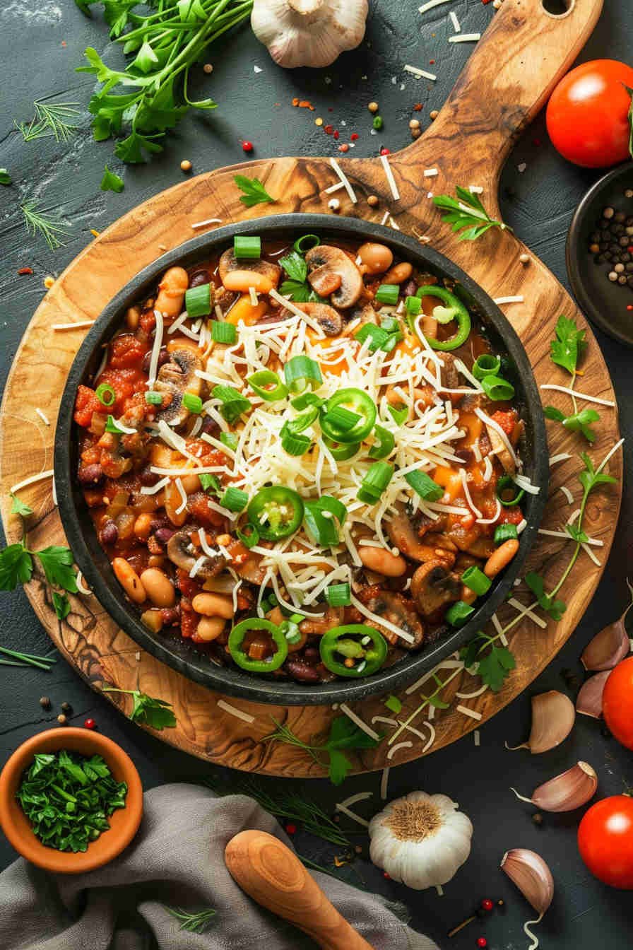 Mushroom and Bean Chili