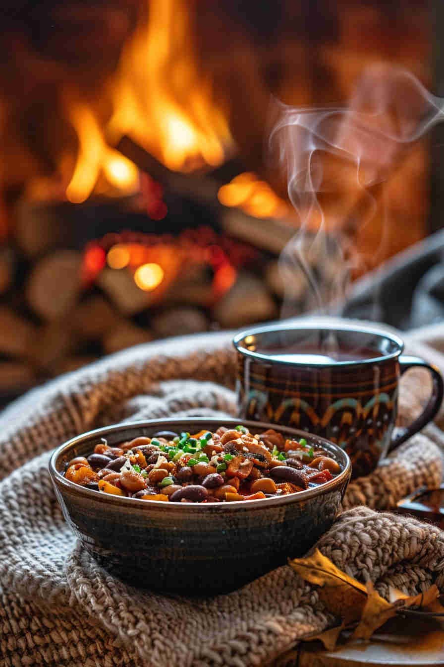 Mushroom and Bean Chili