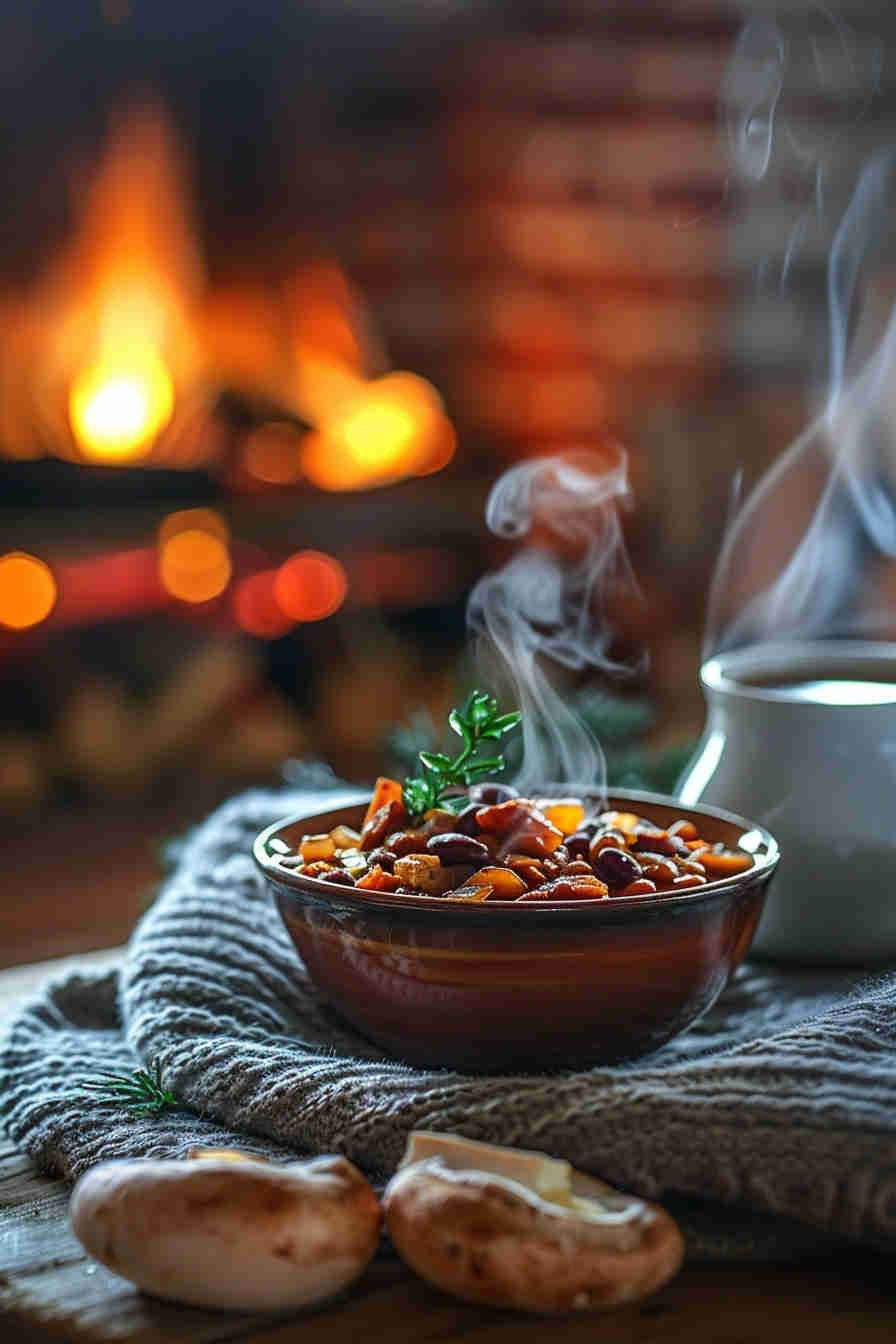 Mushroom and Bean Chili