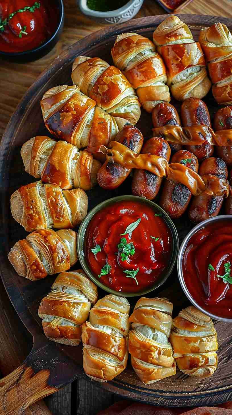 Pigs in a Blanket- Easy Finger Foods for Party