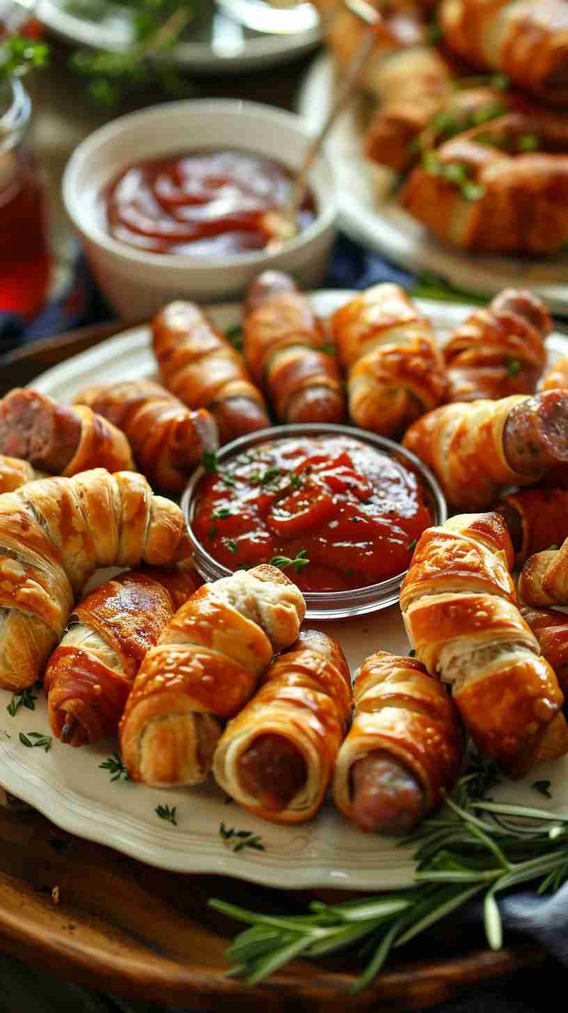 Pigs in a Blanket- Easy Finger Foods for Party