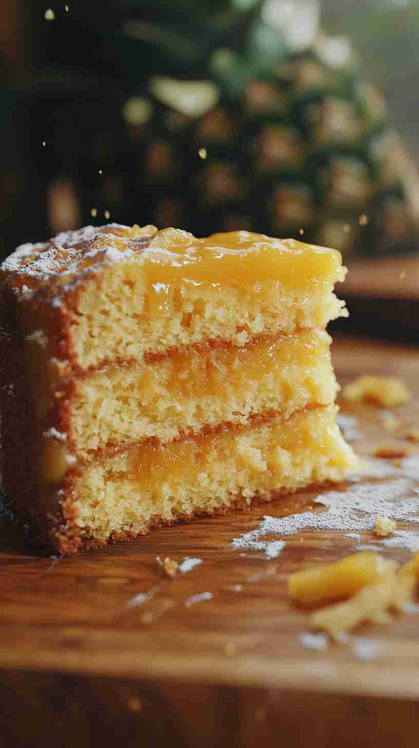 Pineapple Upside-Down Cake with Yellow Cake Mix