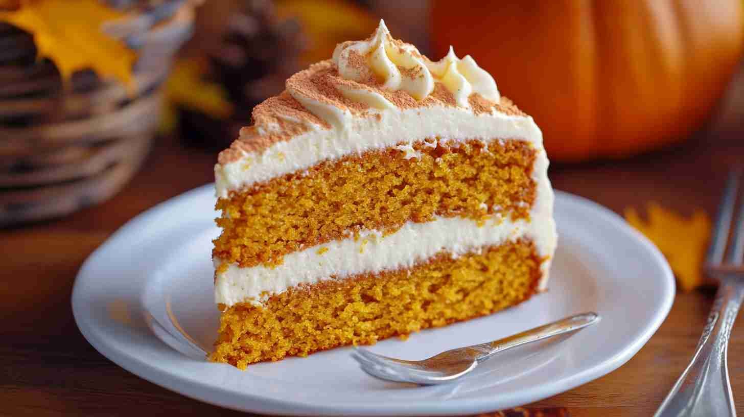 Pumpkin Spice Cake with Yellow Cake Mix