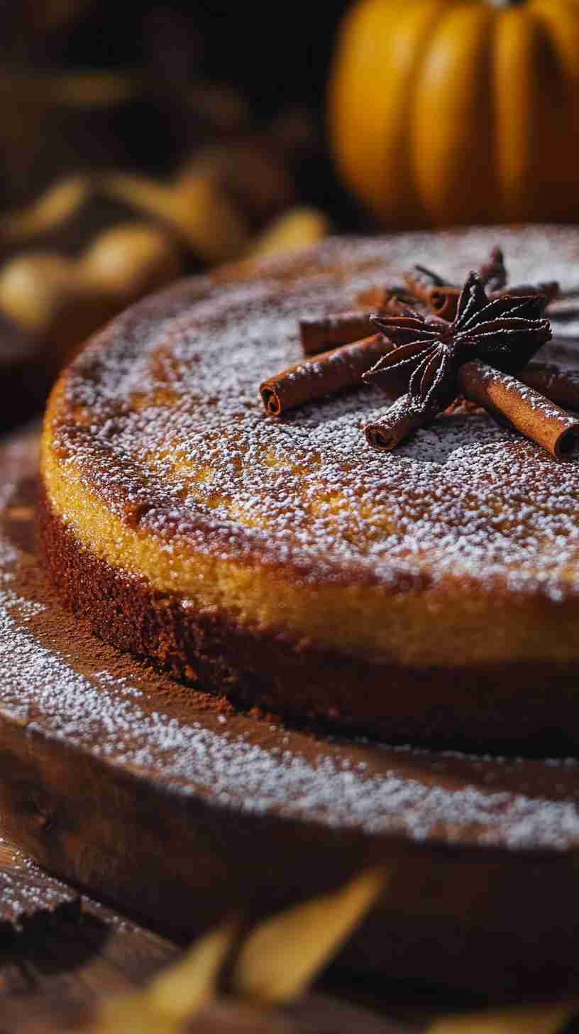 Pumpkin Spice Cake with Yellow Cake Mix