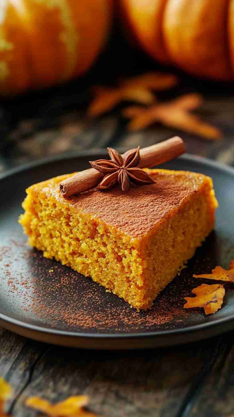 Pumpkin Spice Cake with Yellow Cake Mix