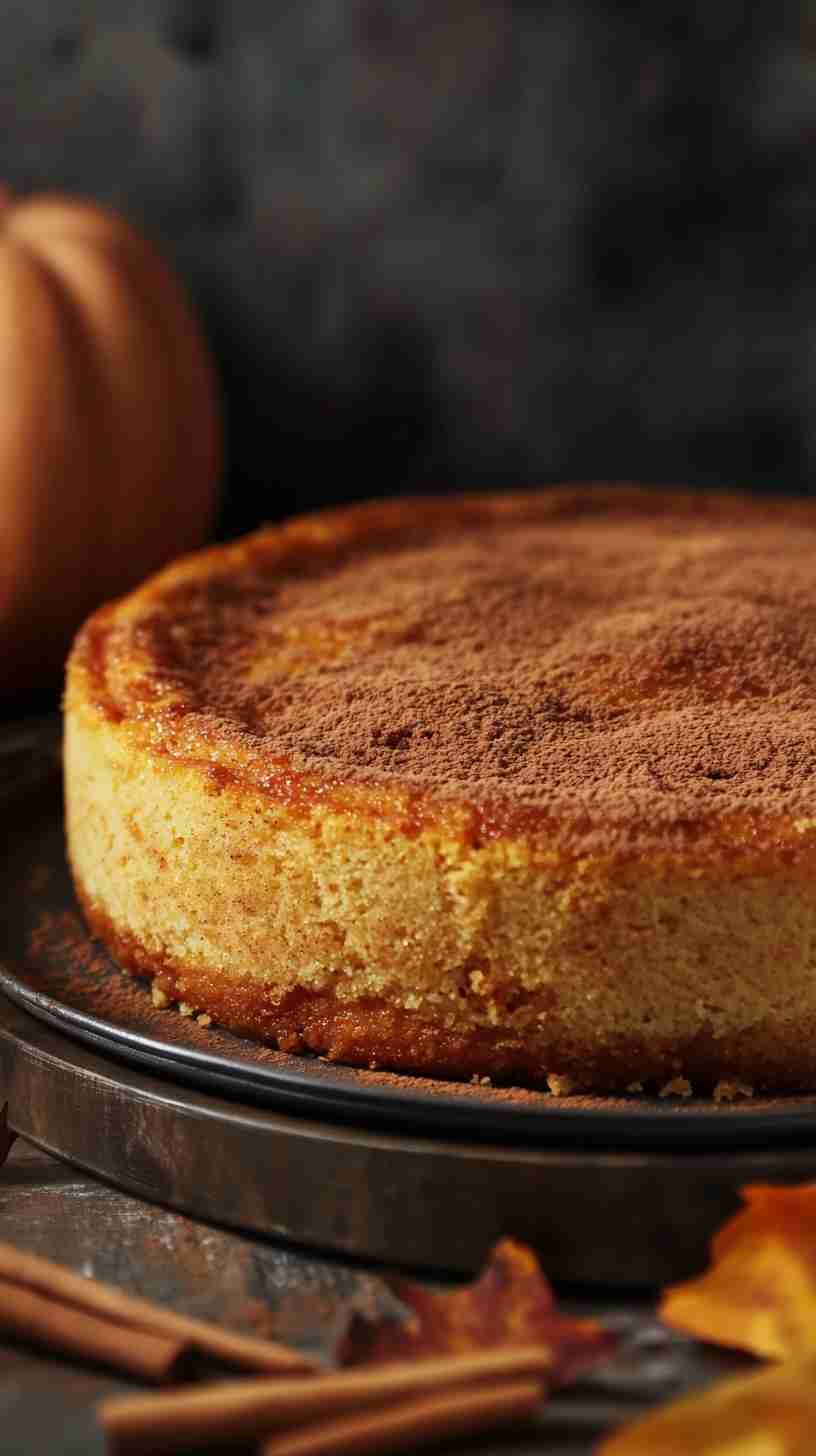 Pumpkin Spice Cake with Yellow Cake Mix