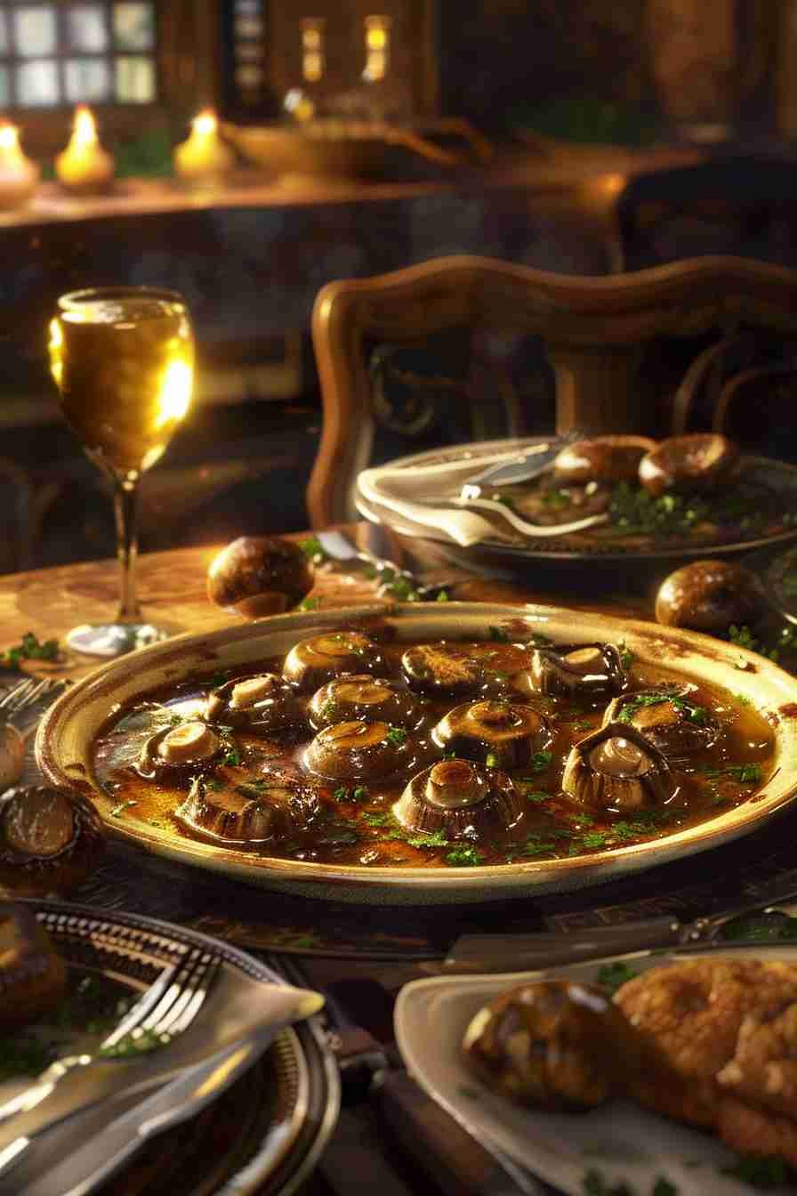 Quick Sautéed Cap Mushrooms with Garlic Butter