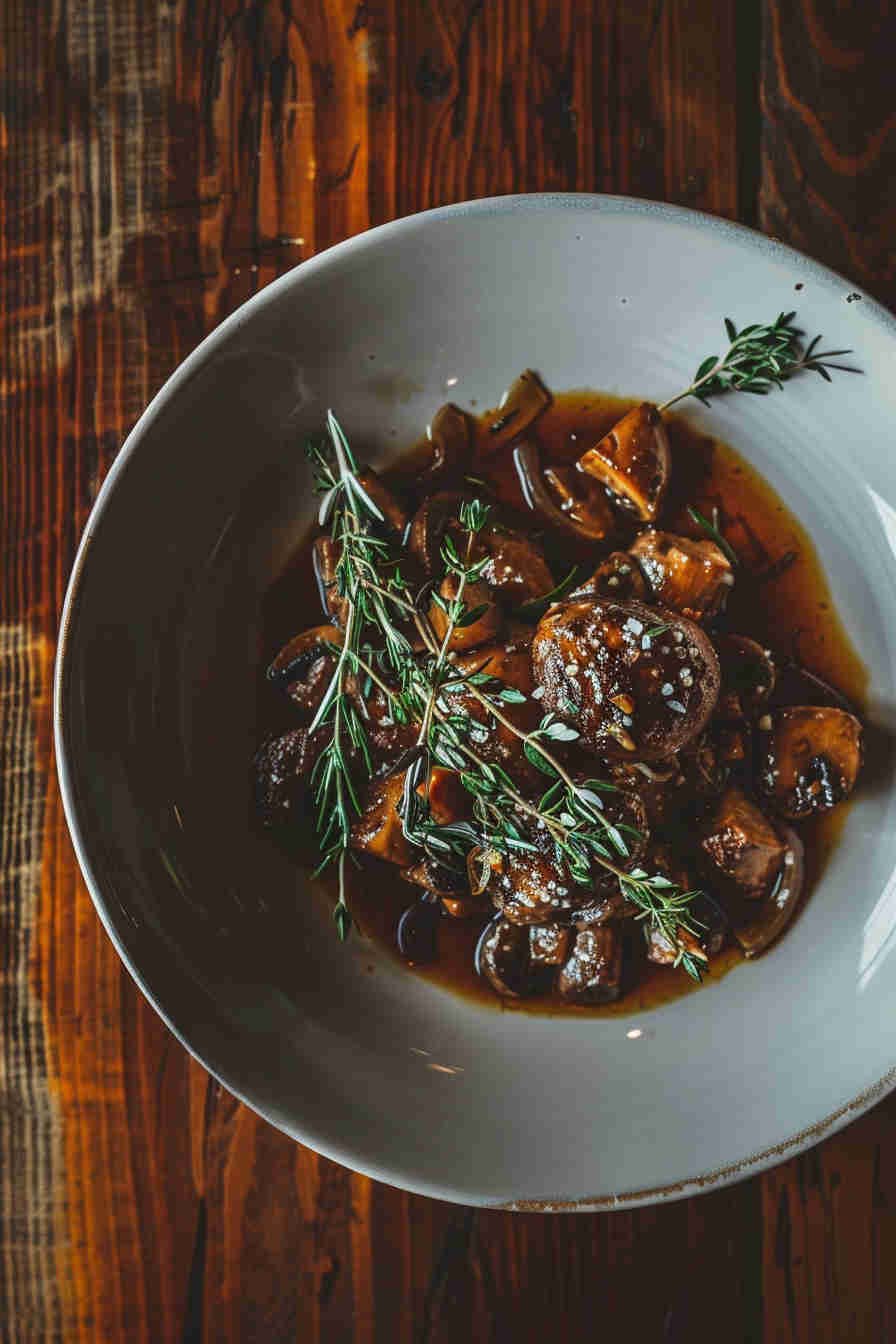 Sauteed Mushrooms with Garlic and Herbs