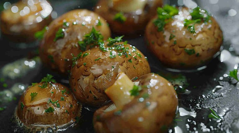 Sauteed Mushrooms in Herb Butter