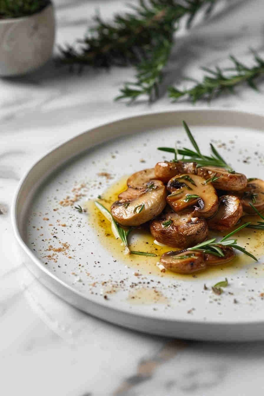 Sauteed Mushrooms in Herb Butter