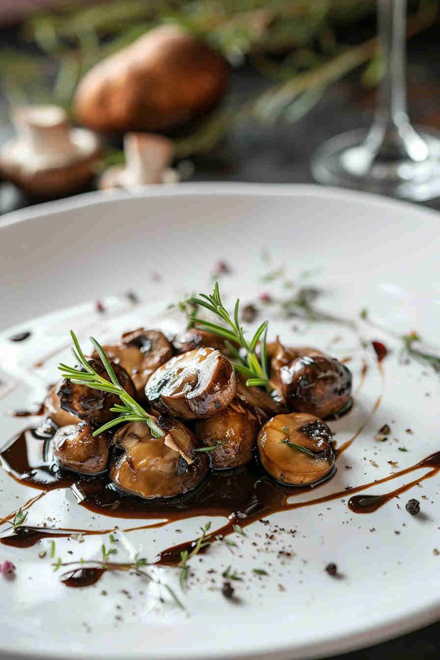 Sauteed Mushrooms in Herb Butter