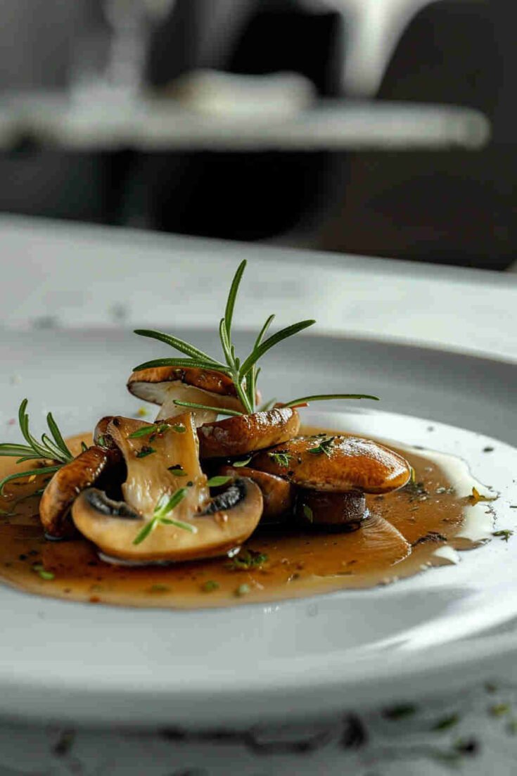 Sauteed Mushrooms in Herb Butter