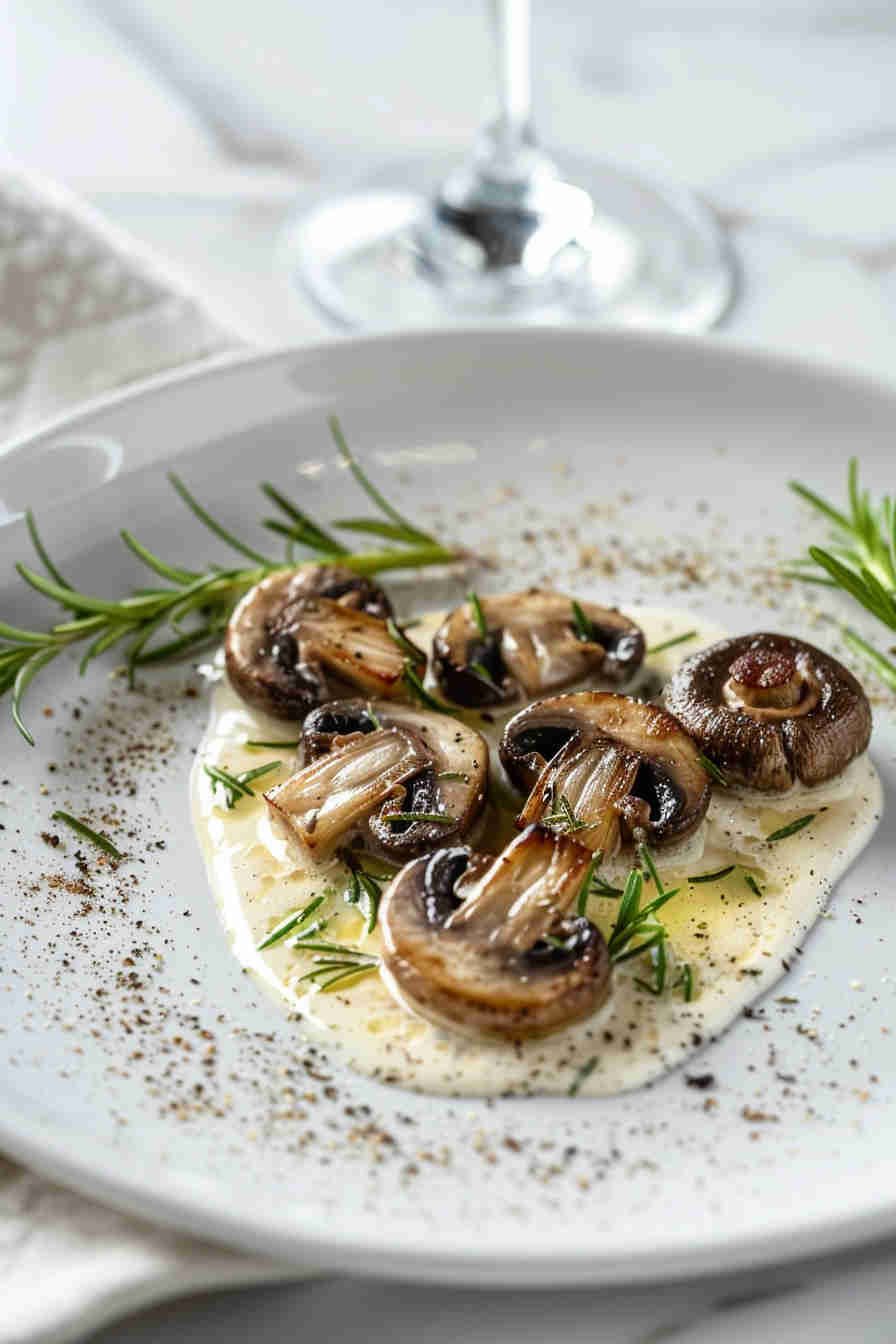 Sauteed Mushrooms in Herb Butter
