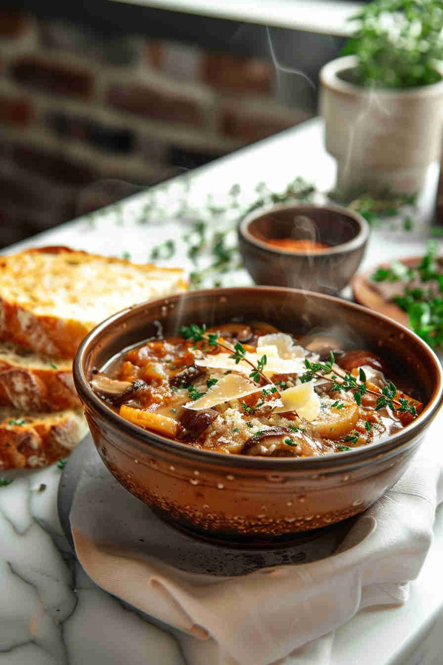 Sauteed Mushrooms with Lemon and Thyme