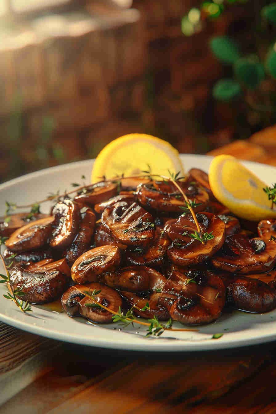Sauteed Mushrooms with Lemon and Thyme