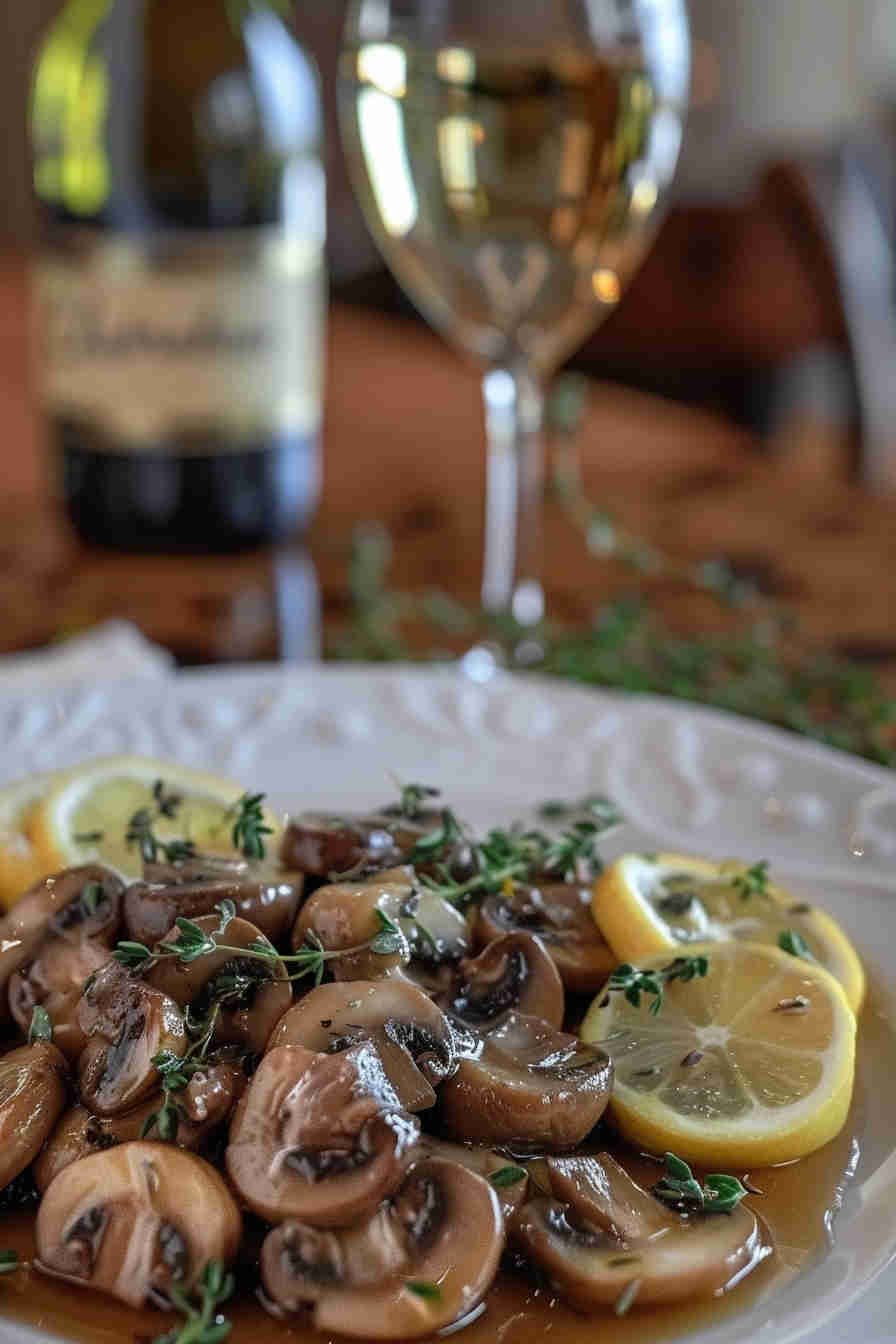 Sauteed Mushrooms with Lemon and Thyme