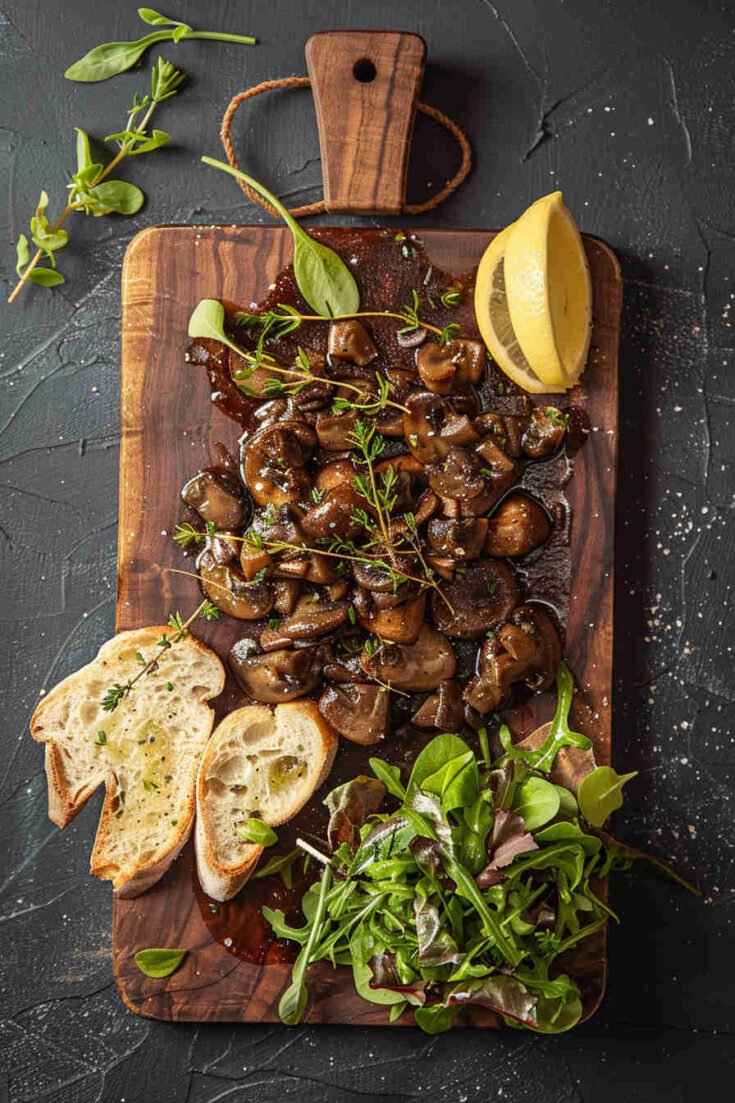 Sauteed Mushrooms with Lemon and Thyme