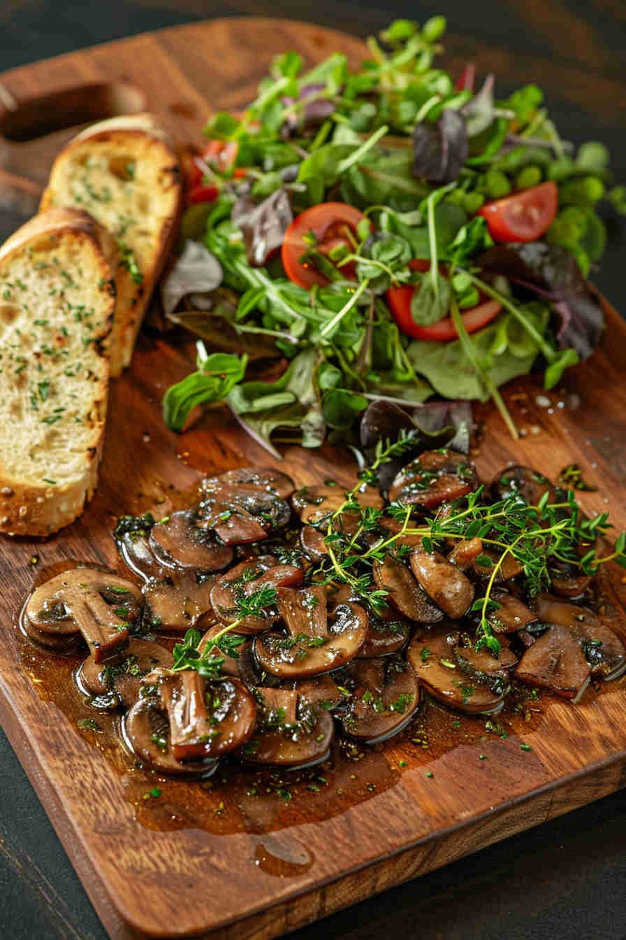 Sauteed Mushrooms with Lemon and Thyme