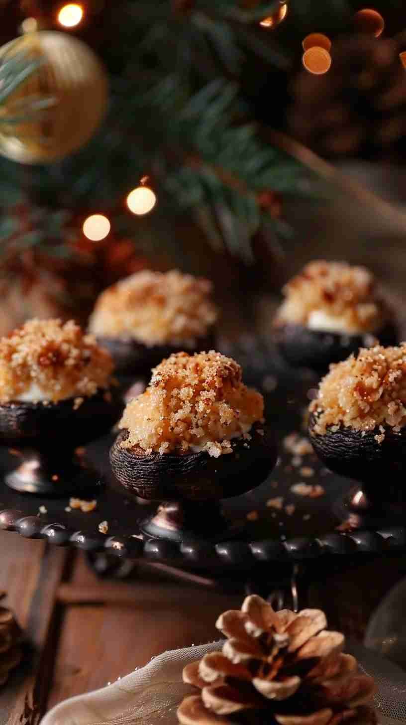 Stuffed Mushrooms- Easy Finger Foods for Party