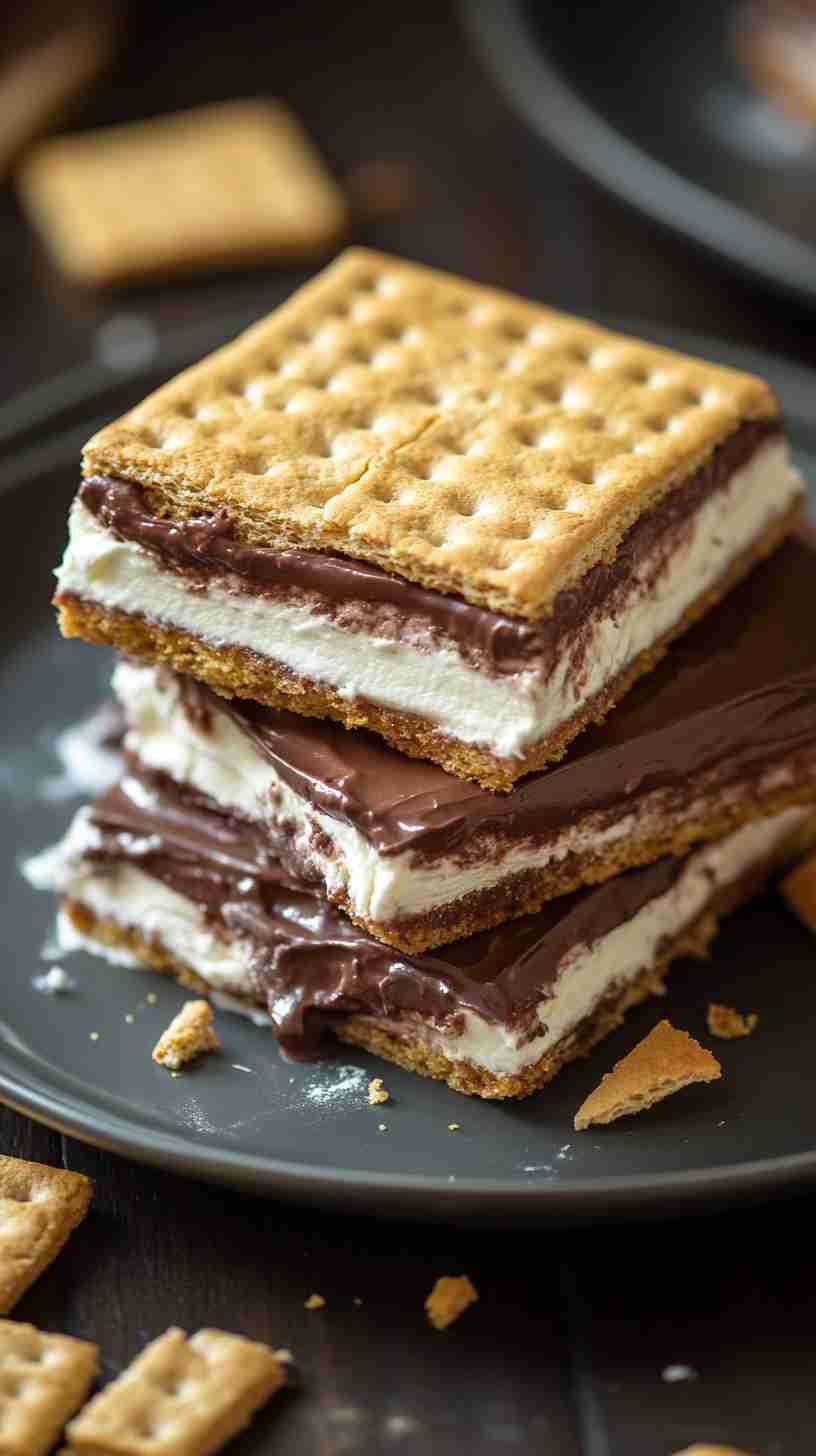 S'mores Bars with Yellow Cake Mix