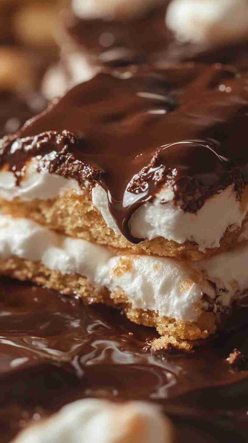 S'mores Bars with Yellow Cake Mix