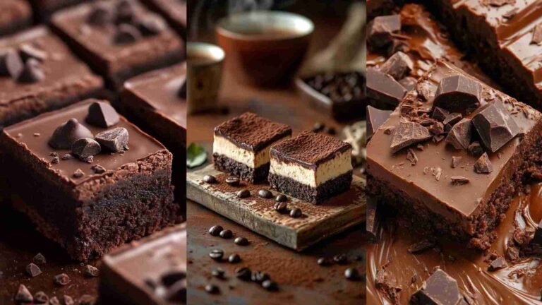 Mocha Espresso Brownie Bars