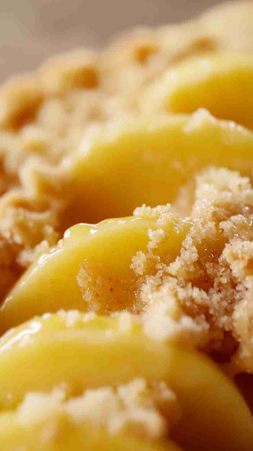 Yellow Cake Mix Apple Crisp