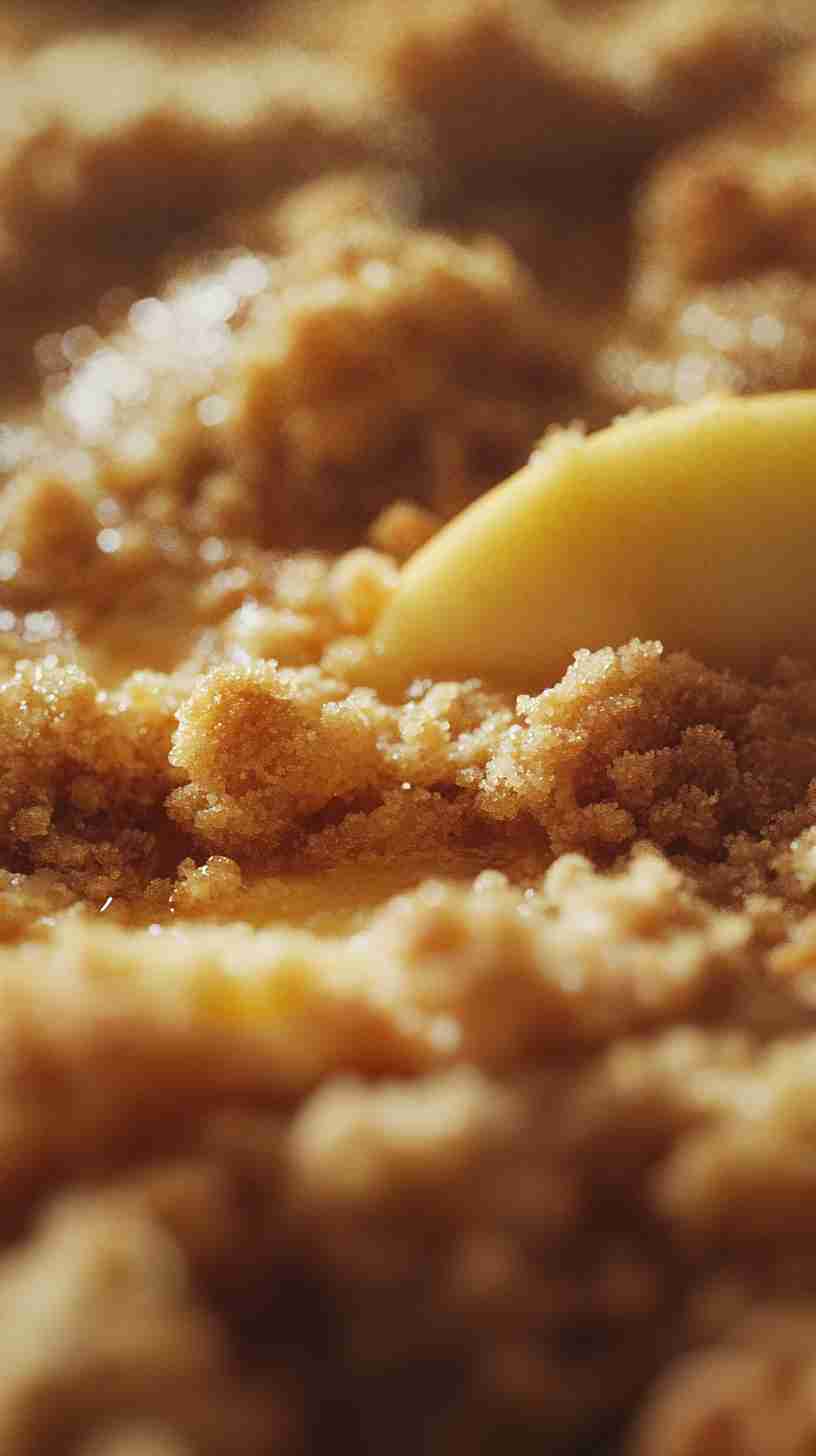 Yellow Cake Mix Apple Crisp