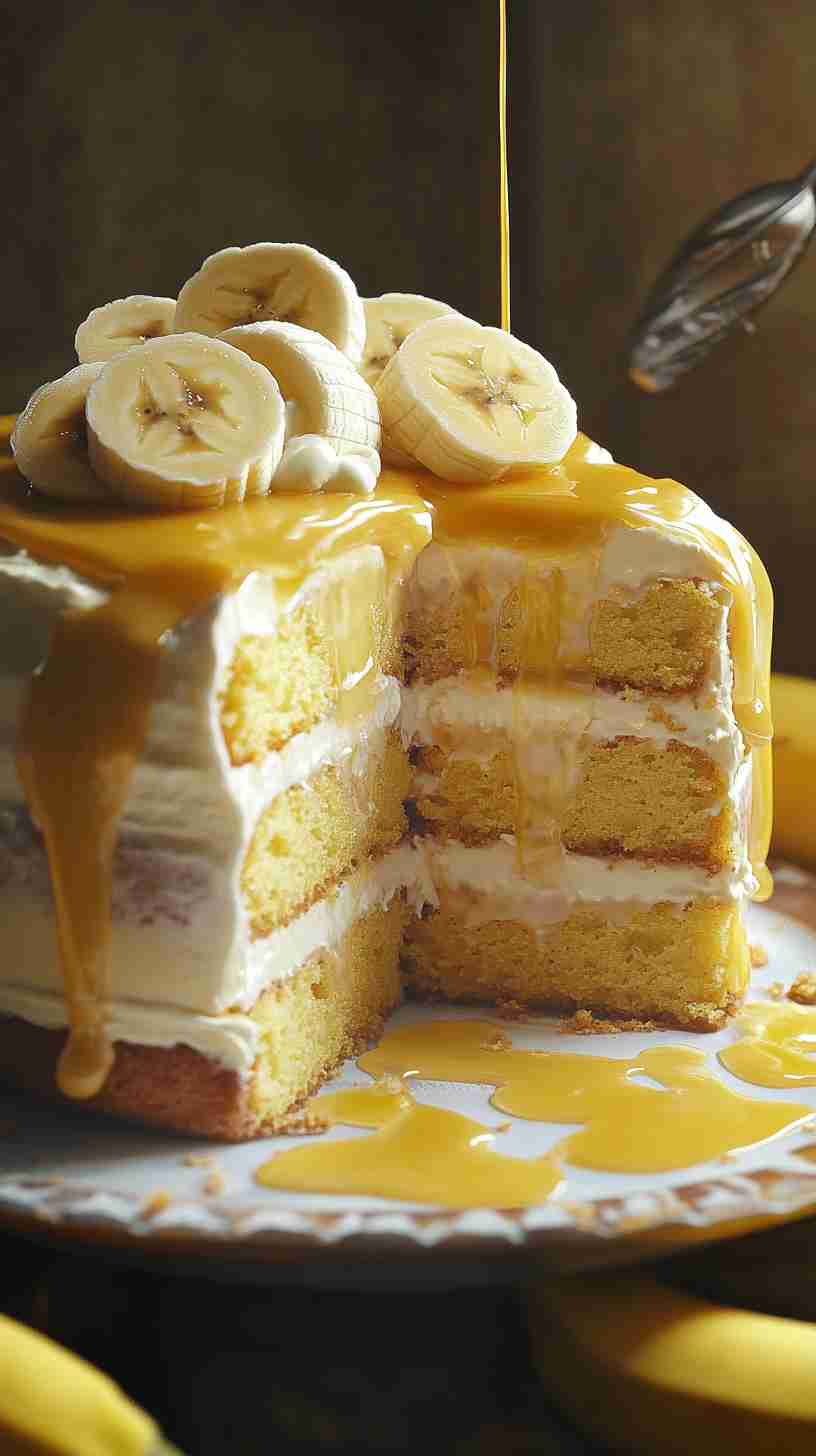 Yellow Cake Mix Banana Pudding Cake