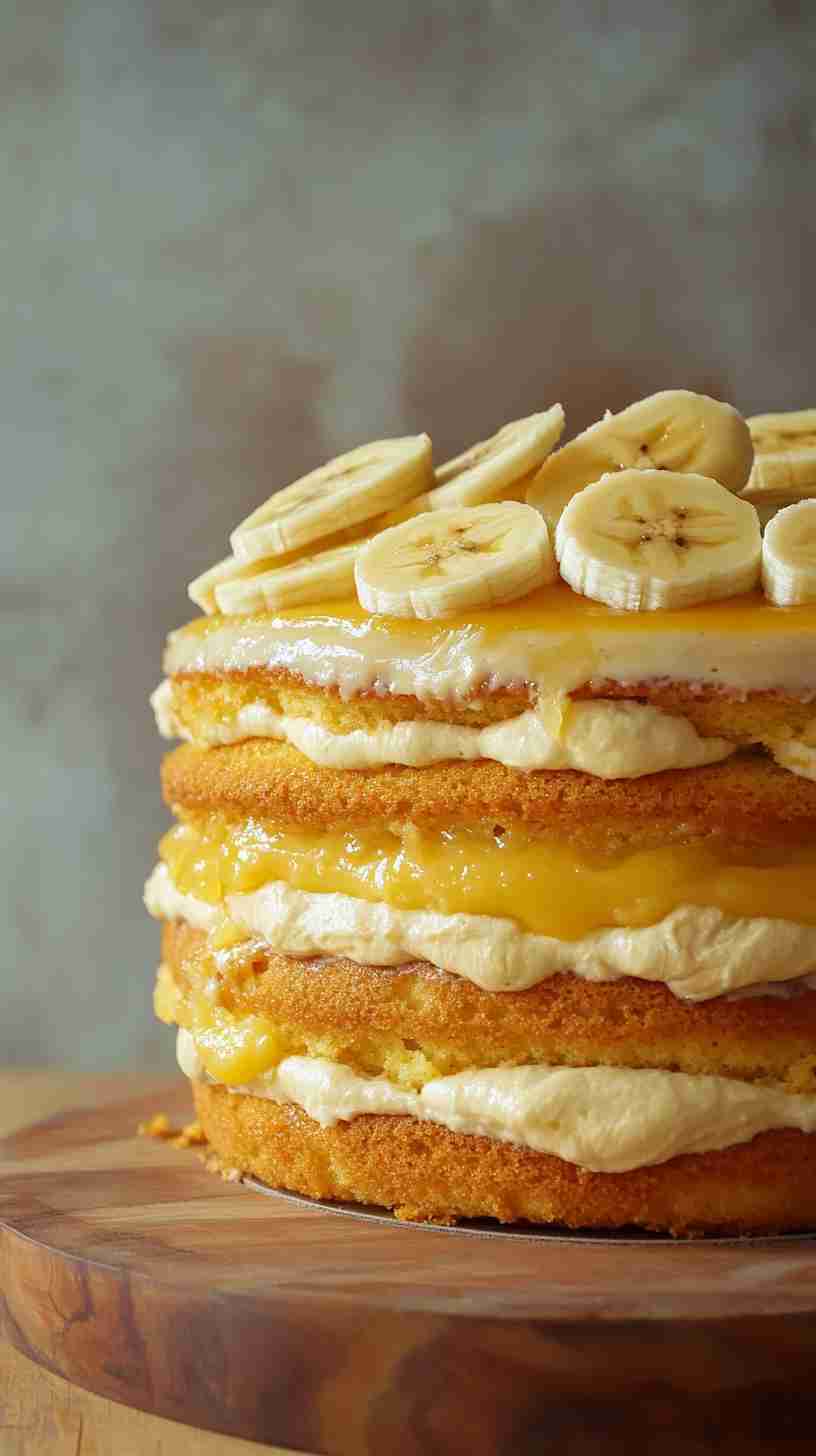 Yellow Cake Mix Banana Pudding Cake