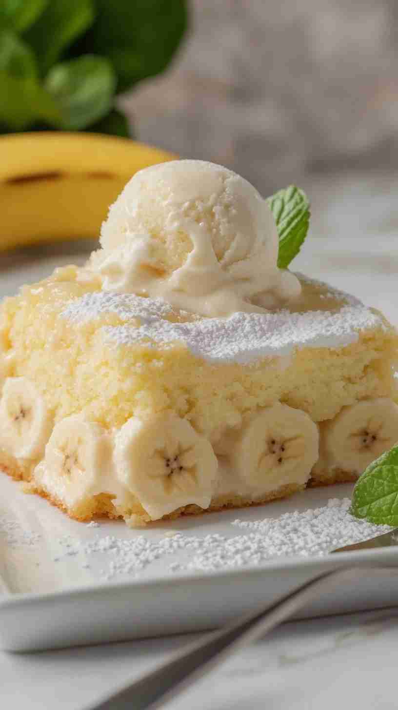 Yellow Cake Mix Banana Pudding Cake