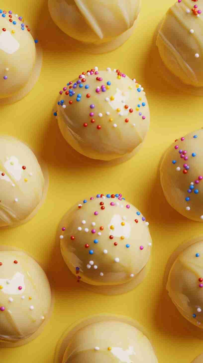 Yellow Cake Mix Cake Balls