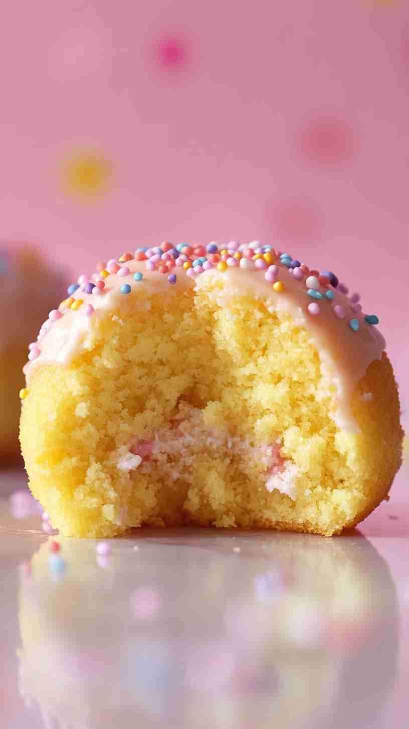 Yellow Cake Mix Cake Balls