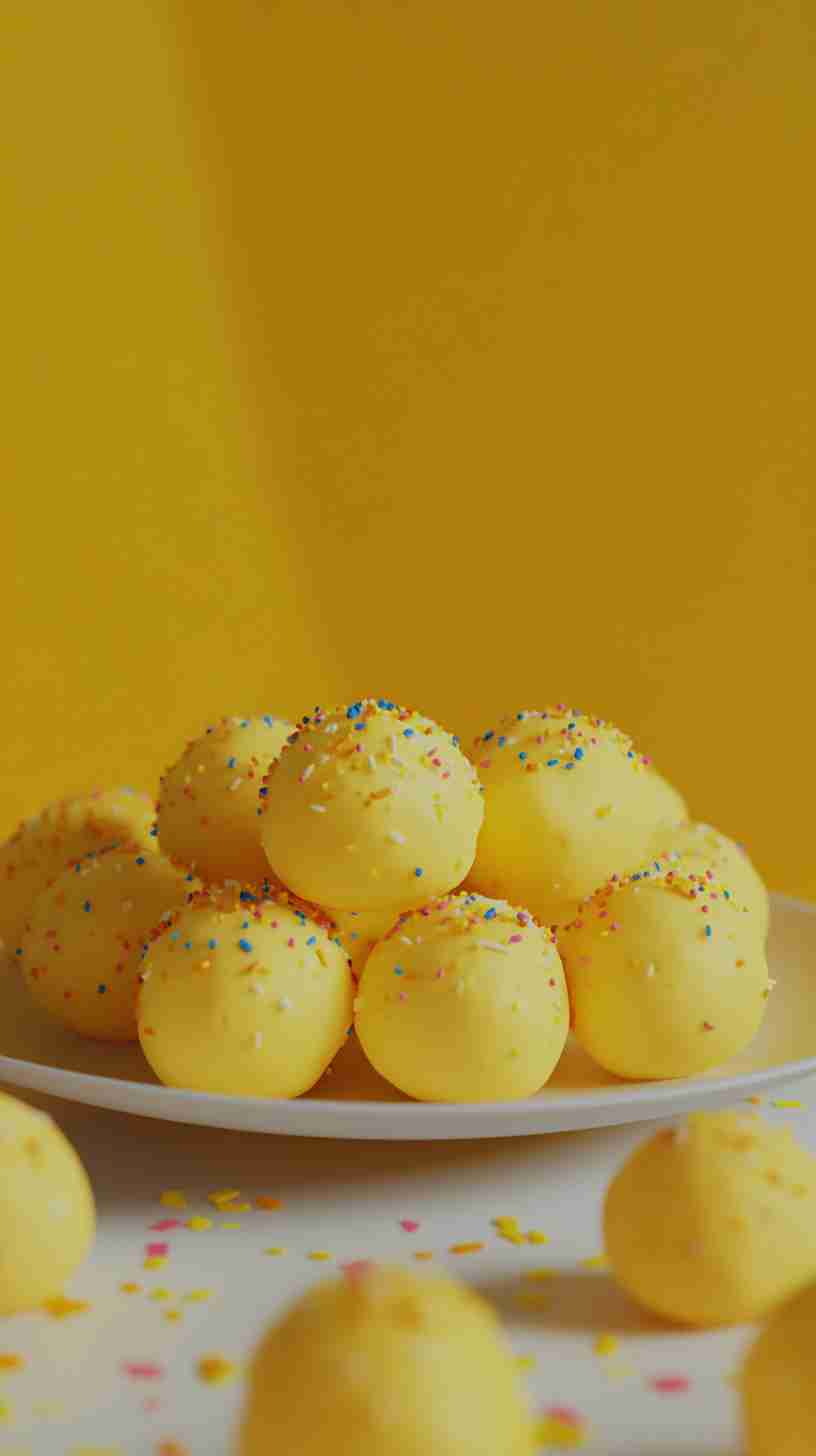Yellow Cake Mix Cake Balls