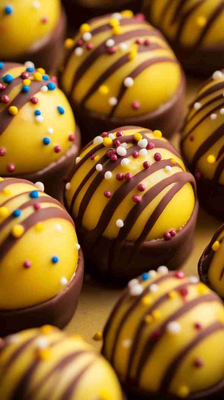 Yellow Cake Mix Cake Balls