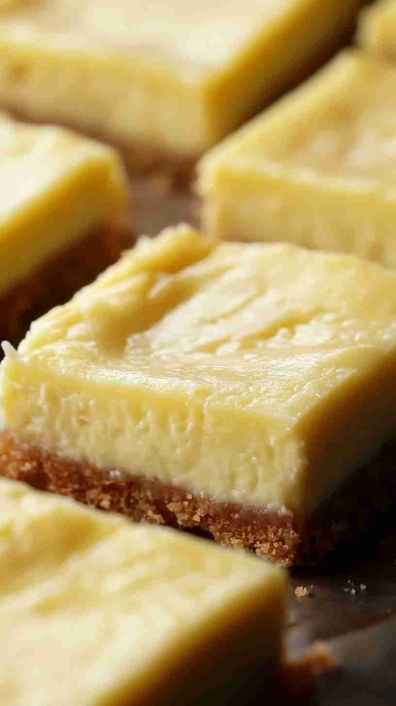 Yellow Cake Mix Cheesecake Bars