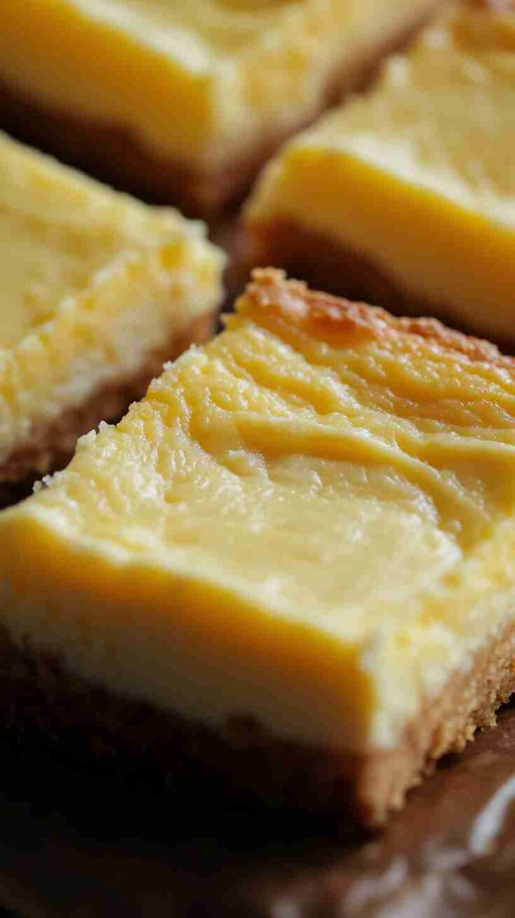 Yellow Cake Mix Cheesecake Bars