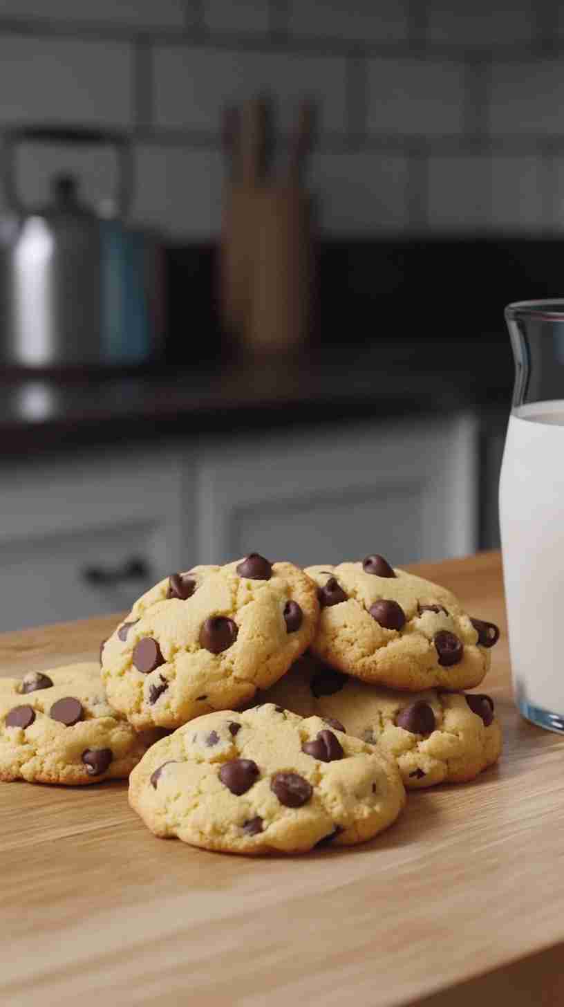 Yellow Cake Mix Chocolate Chip Cookies