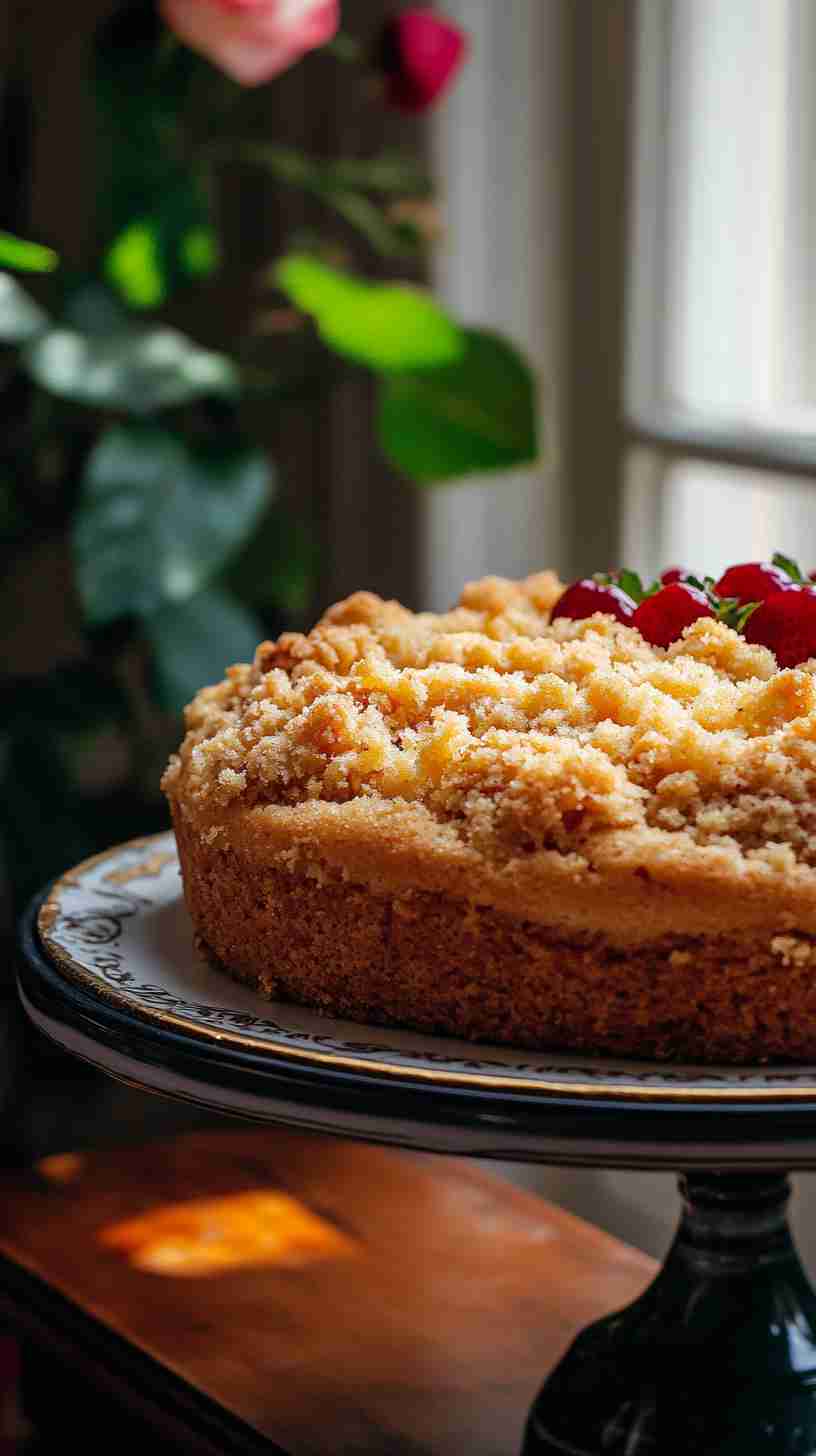 Yellow Cake Mix Coffee Cake