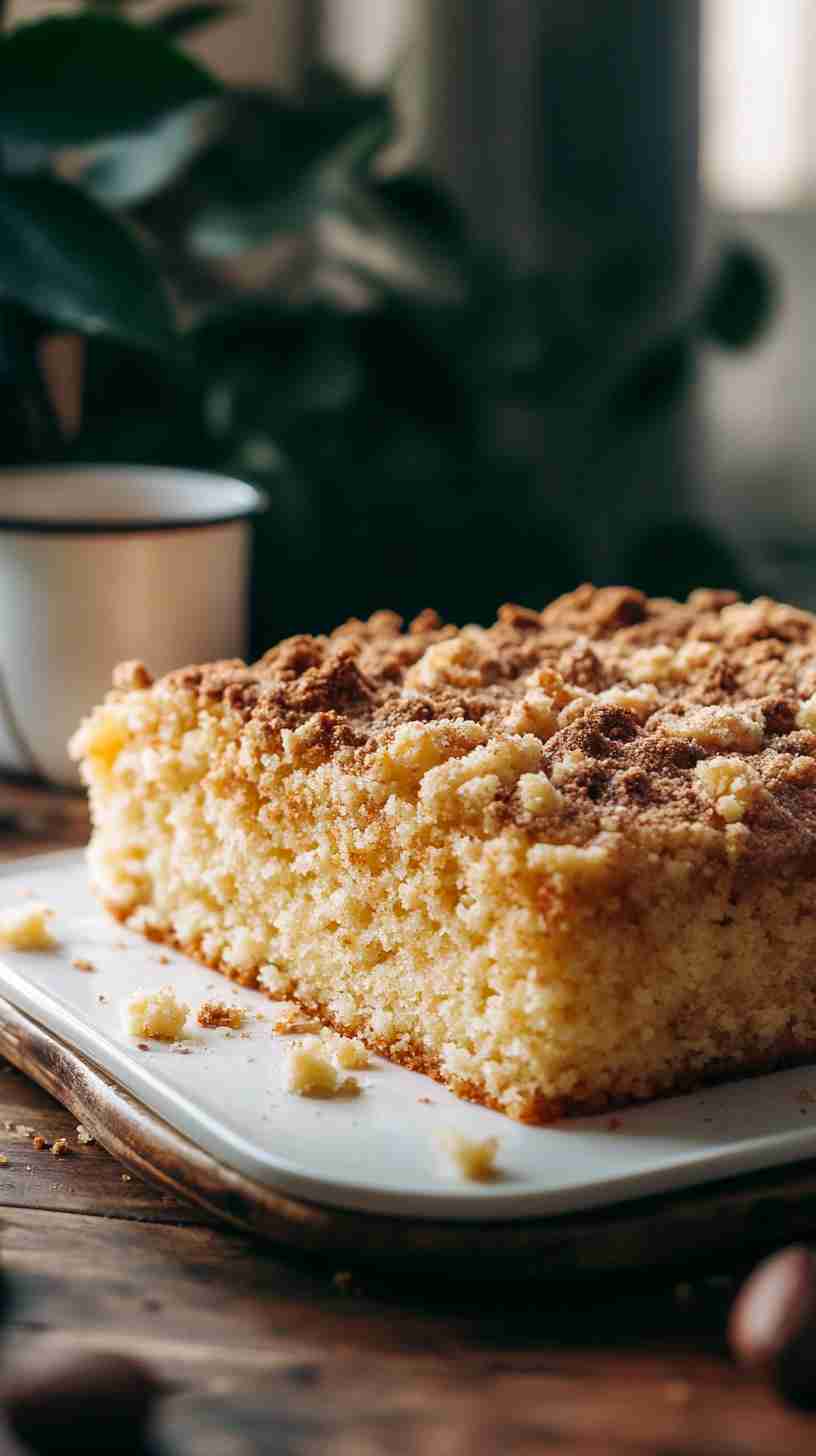 Yellow Cake Mix Coffee Cake