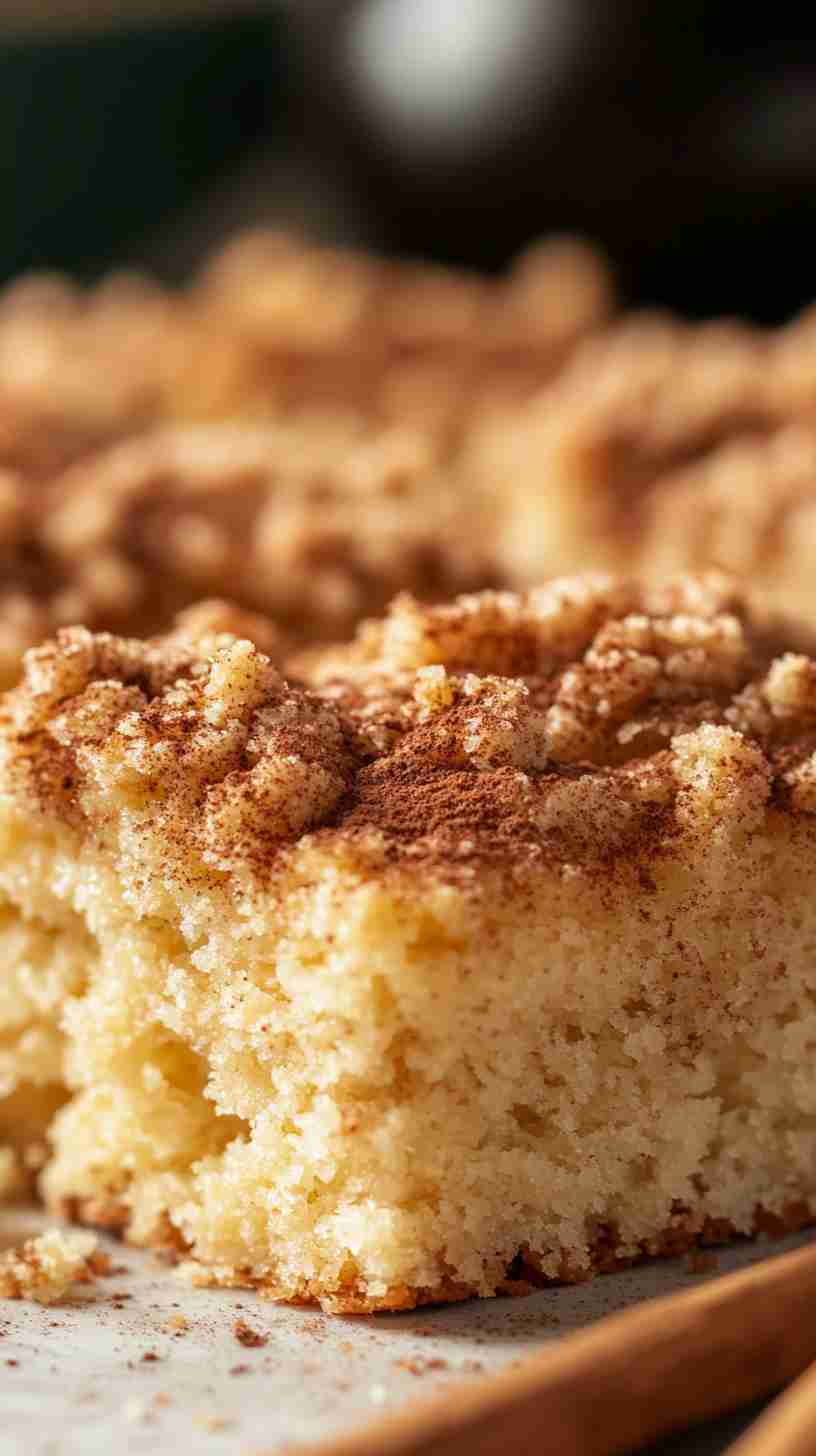 Yellow Cake Mix Coffee Cake