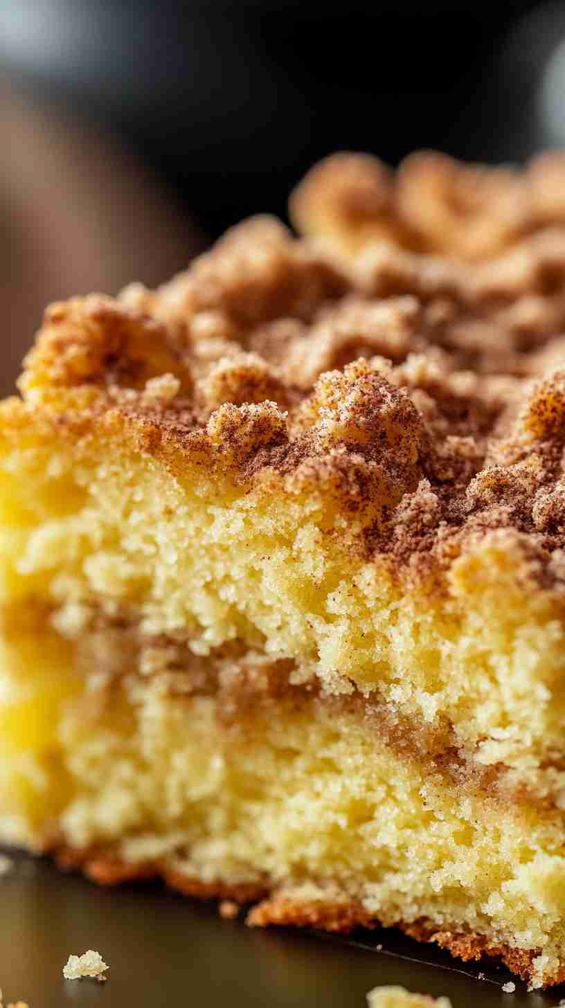 Yellow Cake Mix Coffee Cake