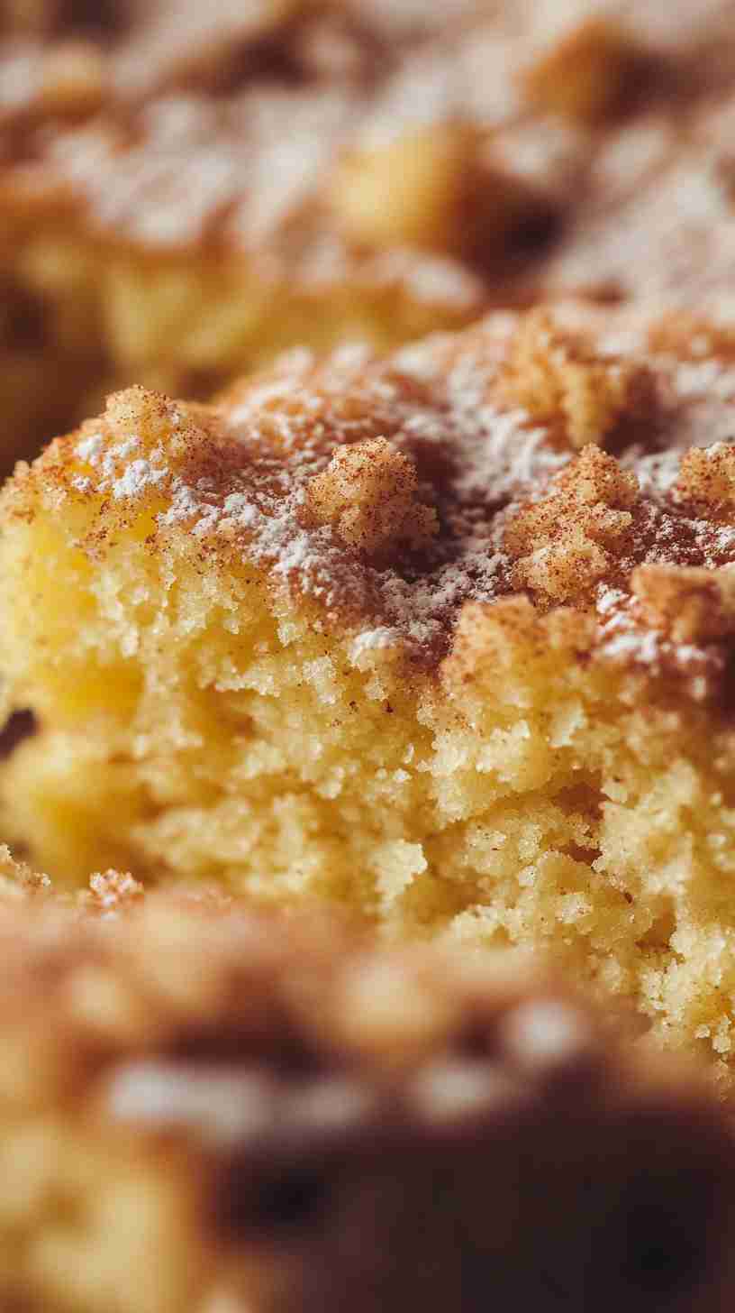 Yellow Cake Mix Coffee Cake