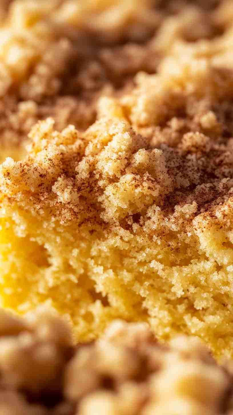 Yellow Cake Mix Coffee Cake