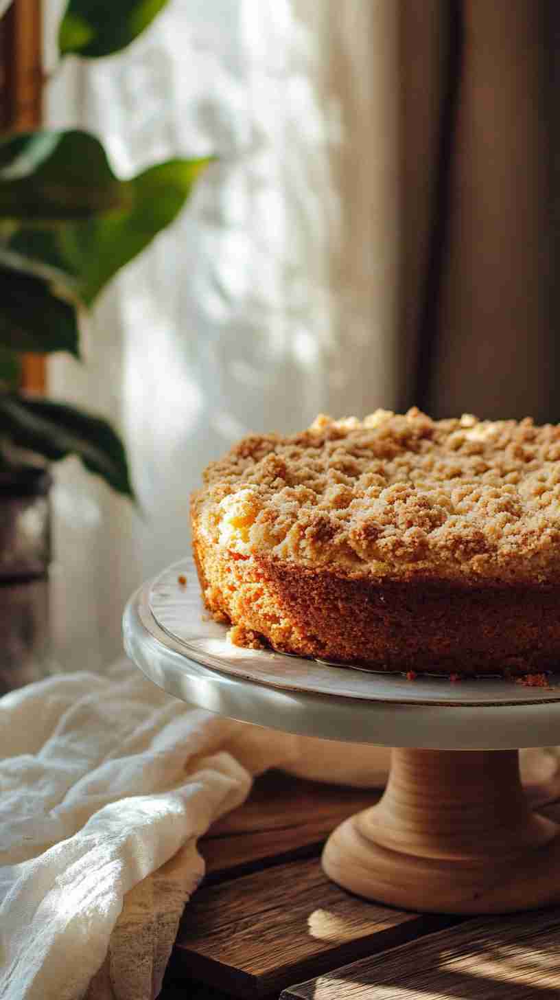 Yellow Cake Mix Coffee Cake