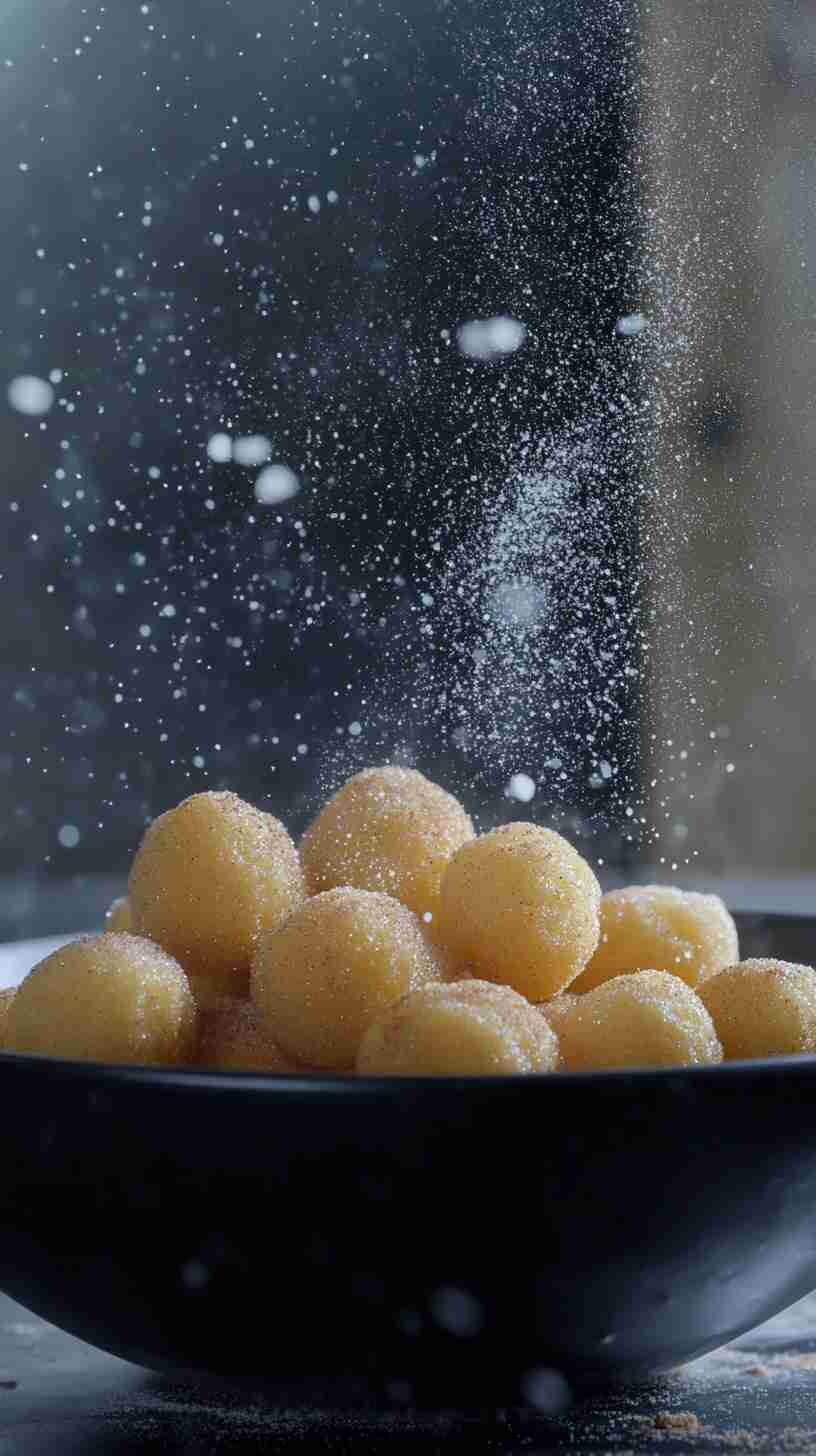 Yellow Cake Mix Donut Holes