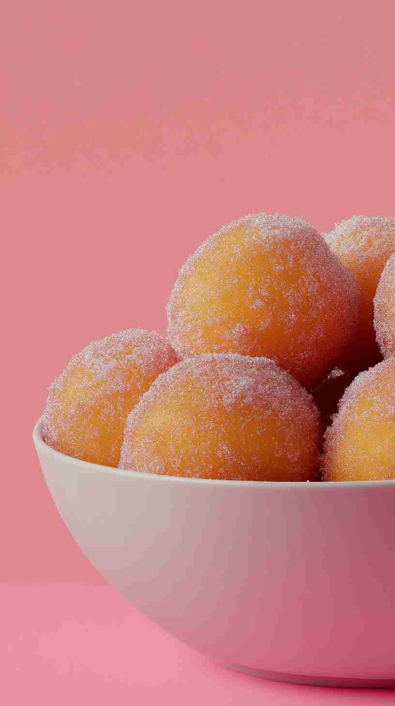 Yellow Cake Mix Donut Holes