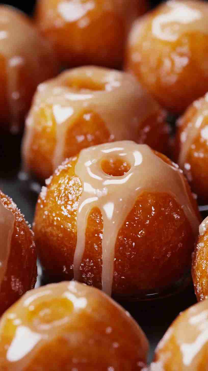 Yellow Cake Mix Donut Holes