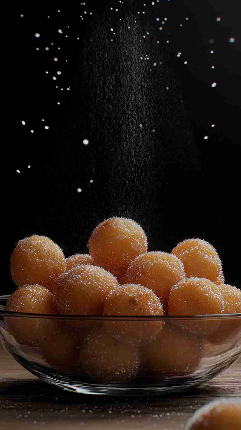Yellow Cake Mix Donut Holes
