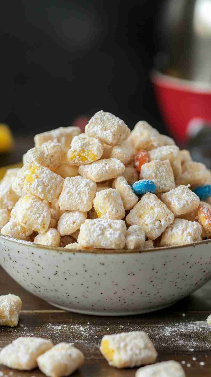 Yellow Cake Mix Muddy Buddies